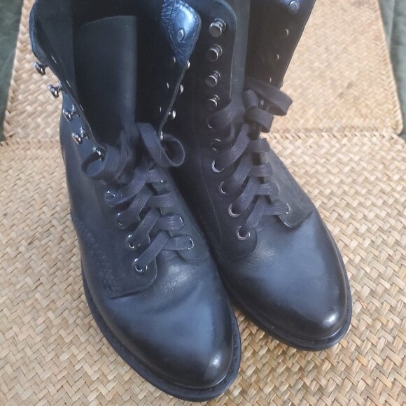 Dr Martens JAMILA - RARE Wedge Platform Combat Boot - Picture 6 of 11